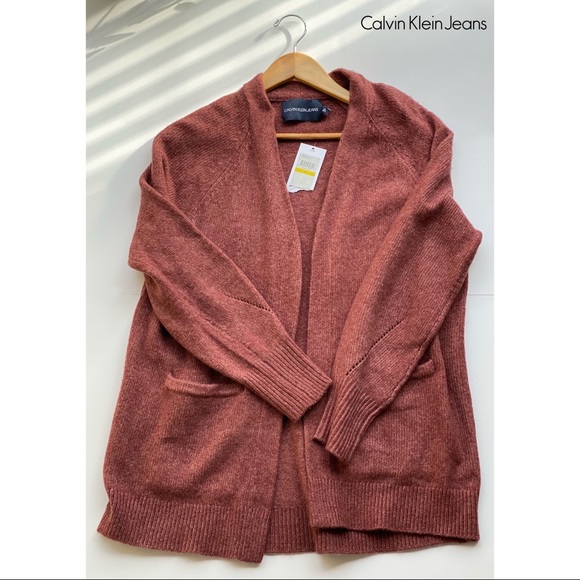 Calvin Klein Jeans — Long & open cardigan with pockets • Cardigan largo abierto• - Picture 2 of 6